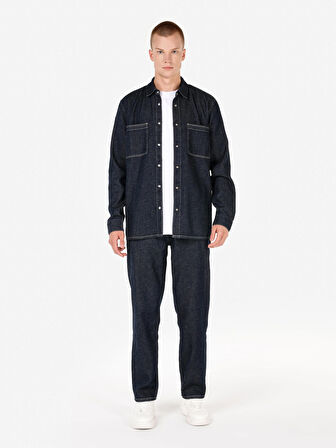 Mavi Erkek Gömlek U.kol