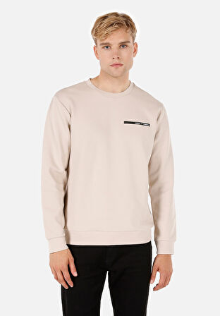 Bej Erkek Tshirt U.kol