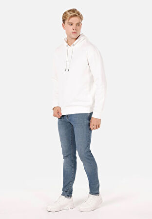 Slim Fit   Erkek Koyu İndigo Jean Pantolon