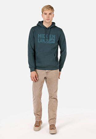 Yeşil Erkek Sweatshirt