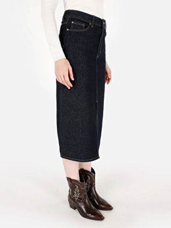 Mavi Kadın Etek