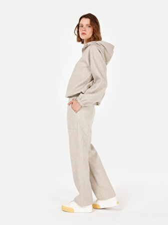 Gri Kadın Eşofman Altı