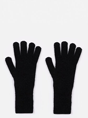 Siyah Kadın Eldiven