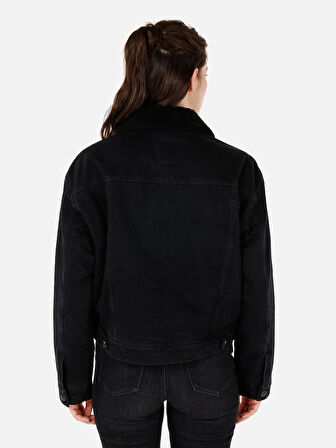 Regular Fit    Kadın Siyah Ceket Cl1071689