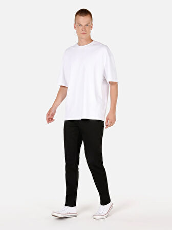 067 Jack Normal Kesim Orta Bel Düz Paça Siyah Erkek Pantolon Cl1071698