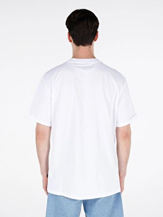 Beyaz Erkek Tshirt K.kol
