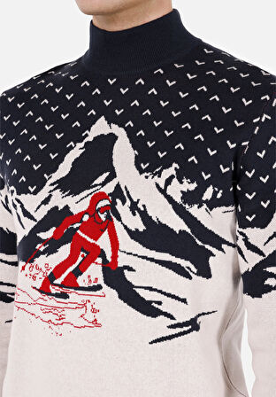 Lacivert Erkek Kazak