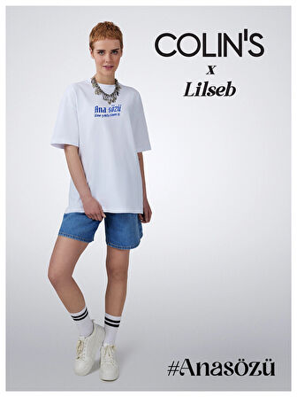 Beyaz Kadın Tshirt K.kol