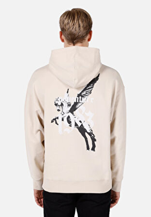 Bej Erkek Sweatshirt