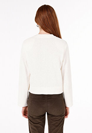 Ekru Kadın Hırka