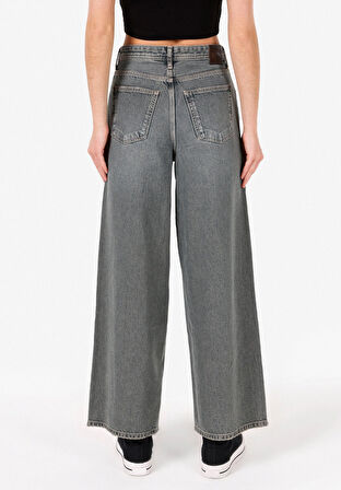 Regular Fit   Kadın İndigo Jean Pantolon