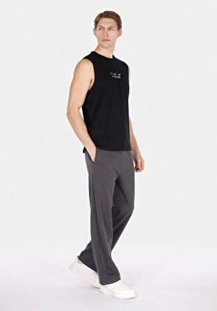 Regular Fit   Erkek Siyah Atlet