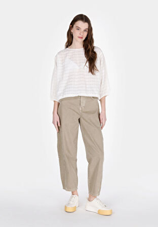 Regular Fit   Kadın Beyaz  Gömlek Cl1073120