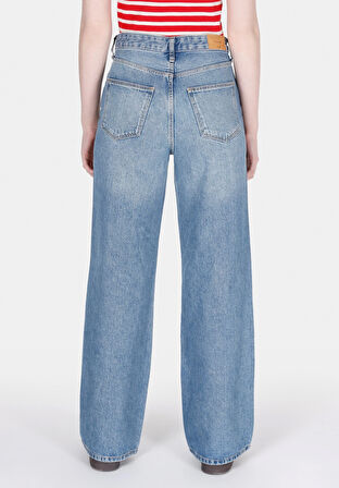 970 Berry Regular Fit   Kadın Denim Jean Pantolon Cl1073218