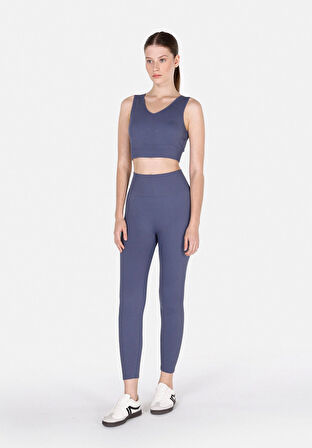 Slim Fit   Kadın Mavi Atlet Cl1073256