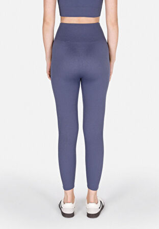 Slim Fit   Kadın Mavi Tayt