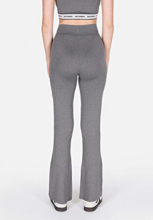 Slim Fit   Kadın Antrasit Tayt