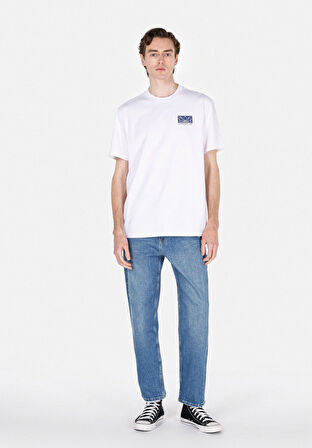 046 Marco Loose Straight Fit Orta Bel Düz Paça Erkek Mavi Jean Pantolon