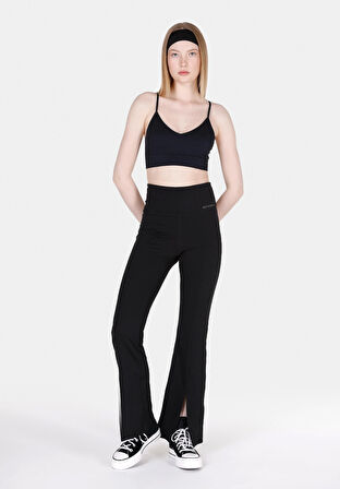 Slim Fit   Kadın Siyah Tayt