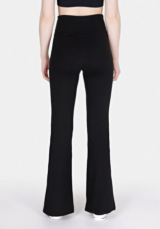 Slim Fit   Kadın Siyah Tayt