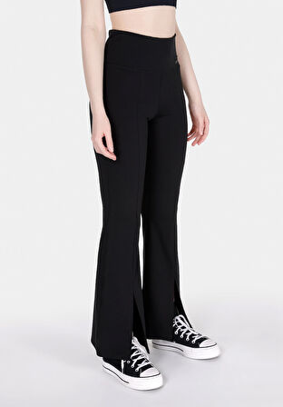 Slim Fit   Kadın Siyah Tayt