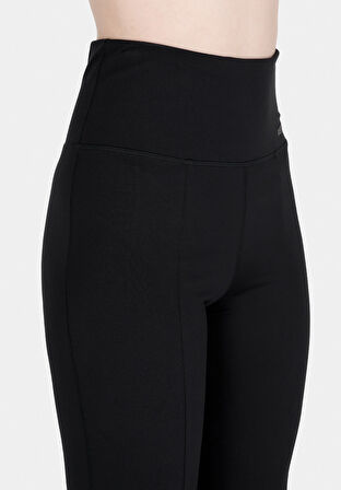 Slim Fit   Kadın Siyah Tayt