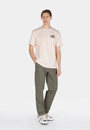 Regular Fit Orta Bel Düz Paça Erkek Yeşil  Pantolon Cl1073572