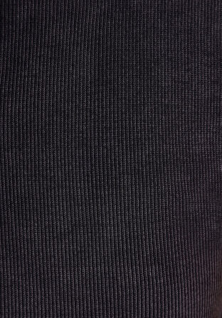 Slim Fit Düz Kadın Antrasit Kolsuz Elbise