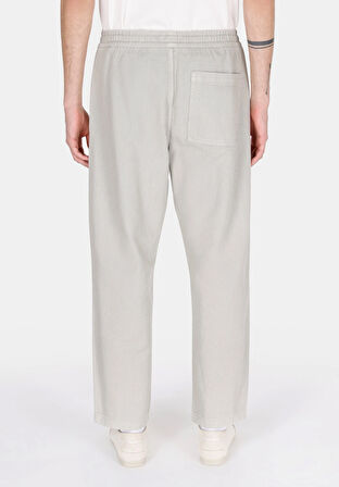 Relaxed Fit Orta Bel Bol Paça Erkek Yeşil  Pantolon