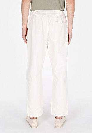 Relaxed Fit Orta Bel Bol Paça Erkek Taş  Pantolon