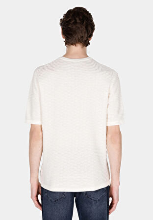 Comfort Fit   Erkek Beyaz  Kazak Cl1073996