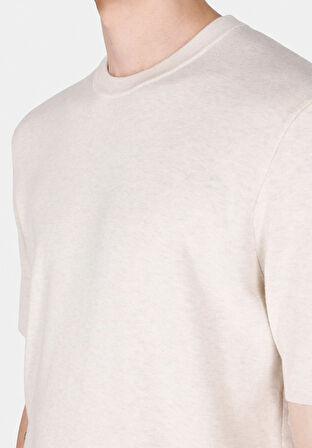 Regular Fit   Erkek Bej  Kazak