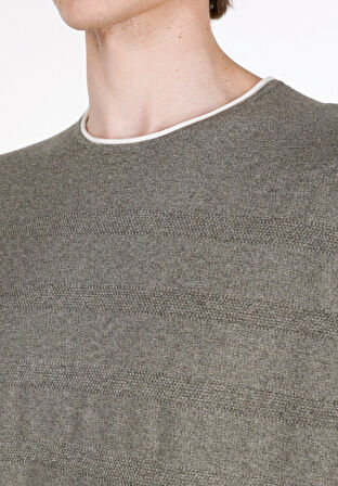 Regular Fit   Erkek Yeşil  Kazak Cl1074003