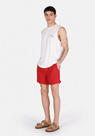 Regular Fit   Erkek Beyaz Atlet