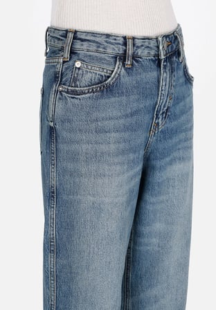 970 Berry Regular Fit   Kadın Mavi Jean Pantolon Cl1074522