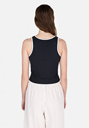 Slim Fit   Kadın Lacivert Atlet