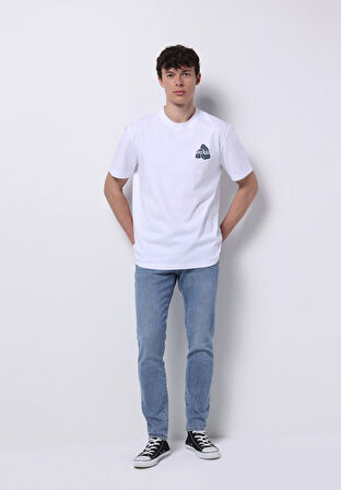 Slim Fit   Erkek İndigo Jean Pantolon