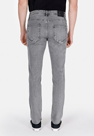 Straight Fit   Erkek Siyah Jean Pantolon