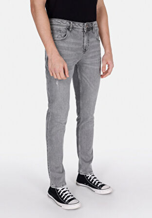 Straight Fit   Erkek Siyah Jean Pantolon