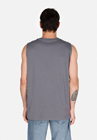 Regular Fit   Erkek Antrasit Atlet