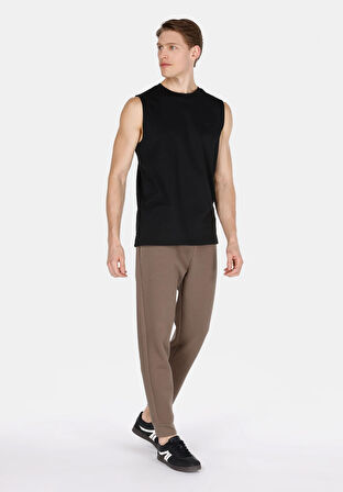 Regular Fit   Erkek Siyah Atlet