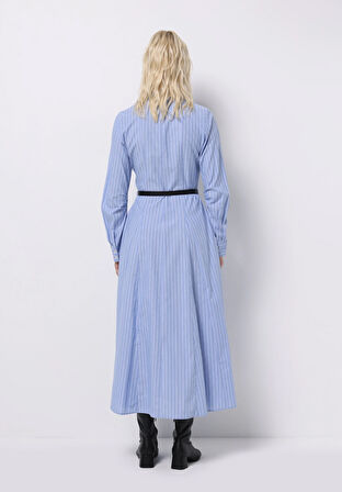 Regular Fit  Kadın Mavi  Elbise