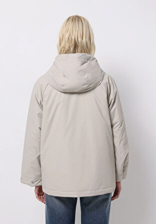 Regular Fit     Kadın Taş Yağmurluk