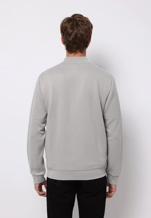 Slim Fit    Erkek Gri Ceket