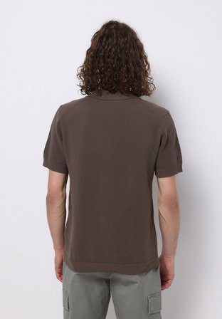 Regular Fit   Erkek Bej  Kazak