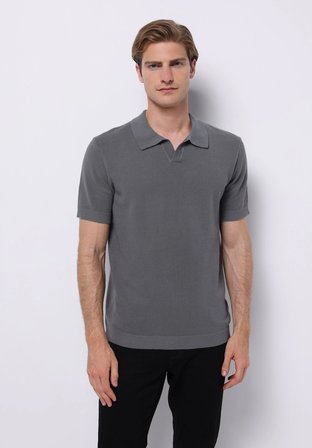 Regular Fit   Erkek Yeşil  Kazak