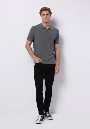 Regular Fit   Erkek Yeşil  Kazak