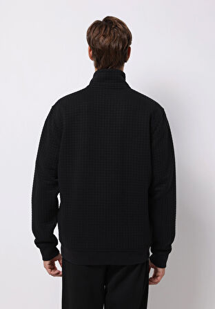 Regular Fit    Erkek Siyah Ceket