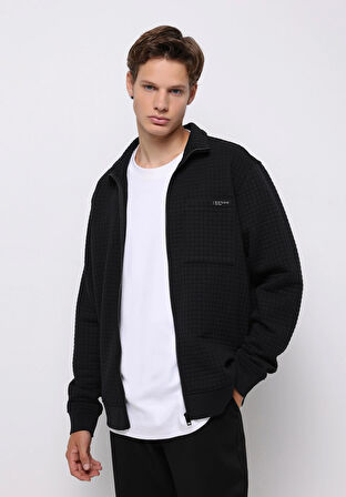 Regular Fit    Erkek Siyah Ceket