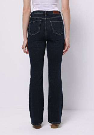 Regular Fit   Kadın İndigo Jean Pantolon